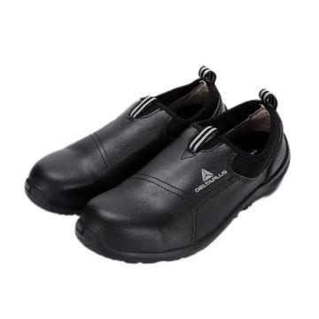 DELTAPLUS/代尔塔 松紧安全鞋，301213-44，MIAMIS2防砸防静电防水，黑色