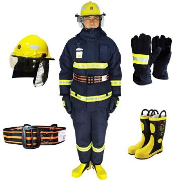 DONGAN/东安 14式消防员灭火救援防护服五件套，（衣服/头盔/手套/腰带/靴），3C认证，用于实战，175，41码