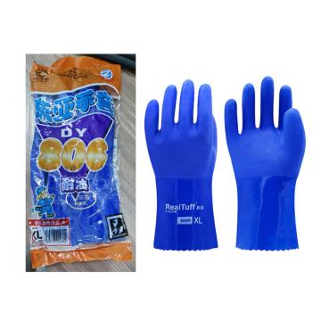 DONGYA/东亚 耐油橡胶手套，蓝色 806XL