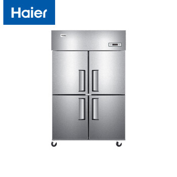 Haier/海尔 不锈钢立式四门单温全冷冻商用厨房大冰箱，SL-1050D4，1050L