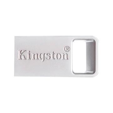 Kingston/金士顿 U盘,DTMC3G2 128GB USB3.2 Gen1 U盘 迷你型车载U盘 读速200MB/s 银色金属