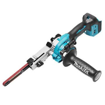 Makita/牧田 充电式带式砂光机抛光机打磨机砂带机,砂带宽度9mm,18V裸机不含充电器和电池,DBS180Z