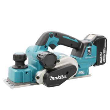 Makita/牧田 充电式无刷电刨压刨机,刨削宽度82mm,18V裸机（不含电池和充电器）,DKP181Z