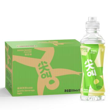 农夫山泉 尖叫运动饮料,550ml*15瓶 青芒 箱装（按箱起售）