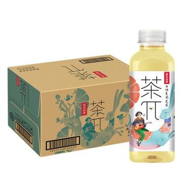 农夫山泉 茶派西柚茉莉花茶,500ml*15瓶 箱装（按箱起售）