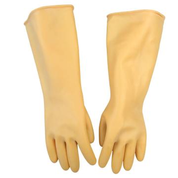 三蝶 乳胶防化手套,长度31cm