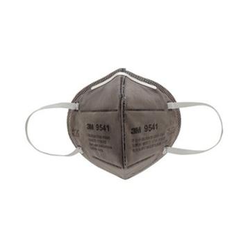 3M 防尘及有机气体口罩 ,9541 ,KN95 折叠式活性炭口罩 耳带式 ,25个/盒