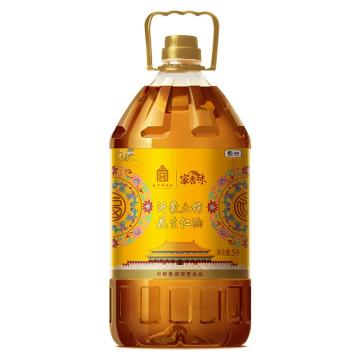 FLM/福临门 家香味 沂蒙土榨花生仁油 ,5L 宫标版 黄色 中粮出品 （一件代发）