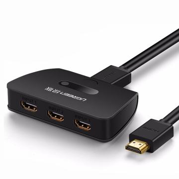 UGREEN/绿联 HDMI 3进1出切换器 ,40215 带1m线 支持3D