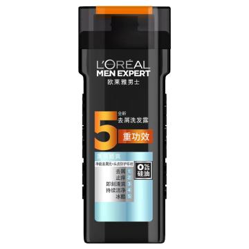 LOREAL/欧莱雅 男士去屑洗发露 ,薄荷酷爽400ml