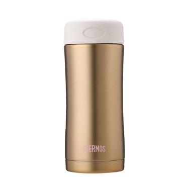 THERMOS/膳魔师 ,不锈钢简约商务办公保温杯水杯400ml JCG-400金色