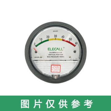 ELECALL/伊莱科 微压差表 ,TE2000 0-10KPa