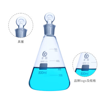 LG/垒固 具塞三角烧瓶，1000ml、29# ，B-001089