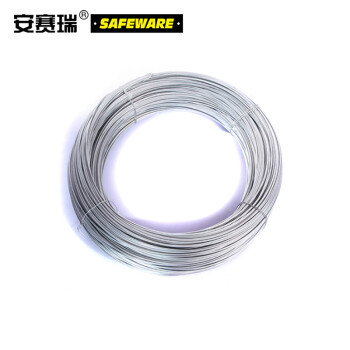 SAFEWARE/安赛瑞 10928，镀锌铁丝 粗细铁丝 捆扎铁丝 建筑工地铁丝 防锈铁丝 物流铁丝 16号 Φ1.6mm×110m