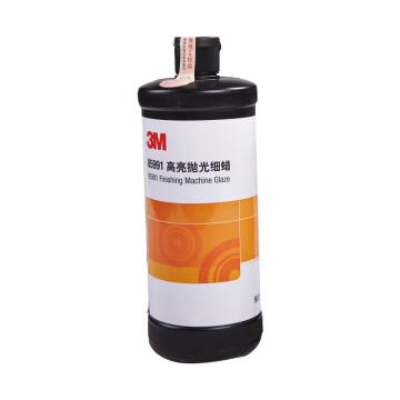 3M 85991高亮抛光细蜡，XH-0038-0523-7，900ml/瓶，12瓶/箱