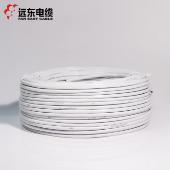 FE/远东 多芯软电线，RVV-3*1.5mm2 白色，100米/卷
