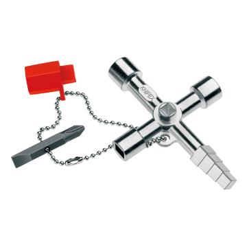 KNIPEX/凯尼派克 Knipex 控制柜钥匙，长度90mm，00 11 04