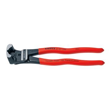 KNIPEX/凯尼派克 Knipex 顶切钳，200mm螺栓切钳(塑料套柄，抛光)，61 01 200