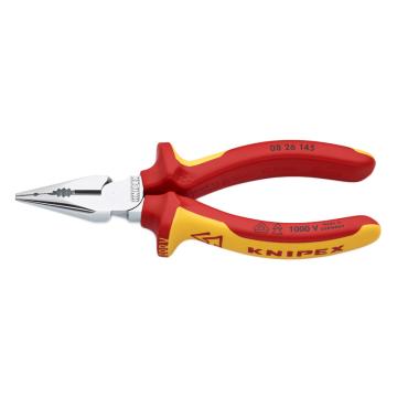 KNIPEX/凯尼派克 Knipex 绝缘尖嘴钢丝钳，145mm，08 26 145