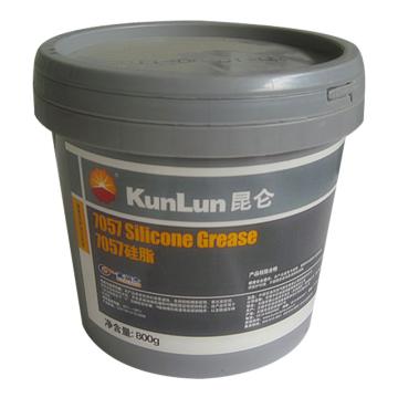 KunLun/昆仑 润滑脂，7057，硅脂，0.8KG/桶