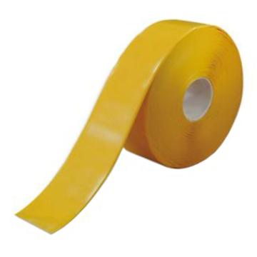 SAFEWARE/安赛瑞 AGV磁条保护胶带，1mm厚PVC基材，75mm×30m，黄色，12109