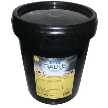 Shell/壳牌 润滑脂，佳度 Gadus S2 V220 Grease 0，18kg/桶