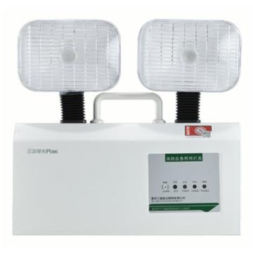 SXJG/三雄极光 LED应急双头灯，PAK-Y10-208AA-CQ，2×1W，经济型，H，悬挂式，280×270×75mm