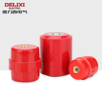 DELIXI/德力西 SM40红色绝缘子 高度40 螺纹M8，SM4040M8，10只/包