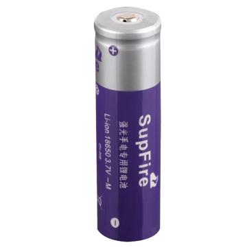 神火 强光手电专用，18650 锂电池 紫色 3.7V 2000mAh 单位：个