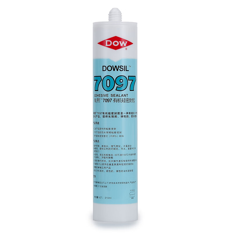 DOW/陶氏 高性能平面密封硅胶 7091 GREY ADHESIVE SEALANT