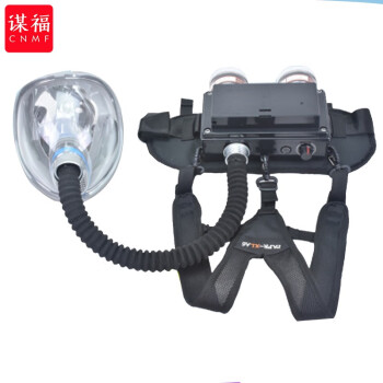 CNMF/谋福 240 供气式防毒面具防尘喷漆用电动送风呼吸器农药甲醛面罩（XLSFA6-3090 ） 100018428090