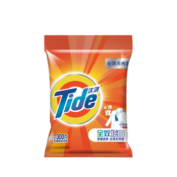 Tide/汰渍 洗衣粉 全效炫白 300g