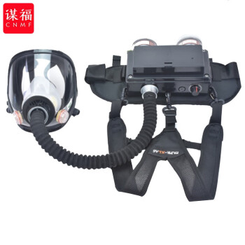 CNMF/谋福 238 供气式防毒面具防尘喷漆用电动送风呼吸器农药甲醛面罩（ XLSFA6-TF-AL） 100010356865