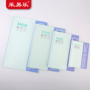 采易乐 无尘笔记本 实验室洁净记事本A4A5A6防静电专业笔记本 1本 A4-32页（打钉）09430