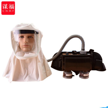 CNMF/谋福 241 供气式防毒面具防尘喷漆用电动送风呼吸器农药甲醛面罩（XLSFA6-FBM ） 100018428094