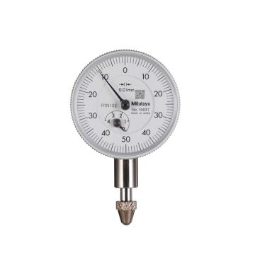 Mitutoyo/三丰 百分表 1003AB 0-4mm、平型后盖、不含第三方检测