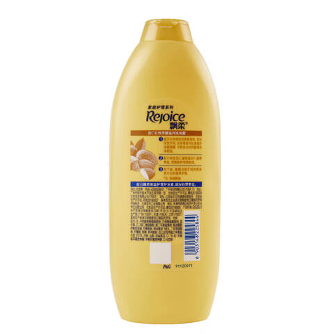 REJOICE/飘柔 洗发露 日常护理杏仁双效滋润柔顺型 170g