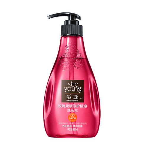 seeyoung/滋源 洗头水/洗发水 玫瑰柔顺修护精油 400ml