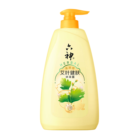 LIUSHENG/六神 艾叶健肤沐浴露 滋润型 750ml
