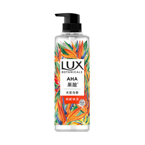 LUX/力士 植萃精油香氛沐浴露 天堂鸟香 550g