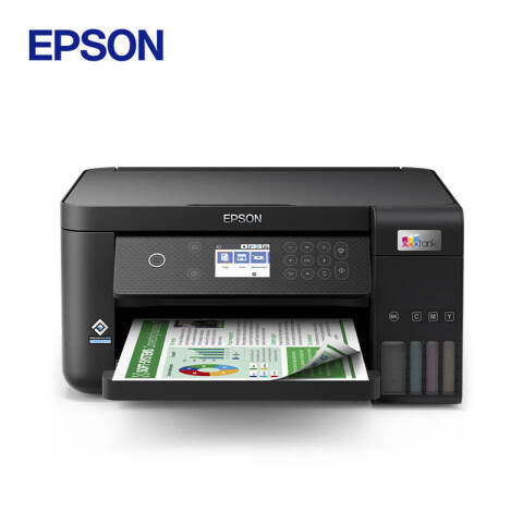 Epson/爱普生 彩色喷墨多功能一体机 A4墨仓式 打印/复印/扫描 有线无线 自动双面 L6168升级款