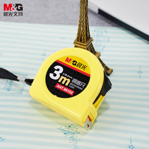 M&G/晨光 钢卷尺，AHT99102 3m/黄色