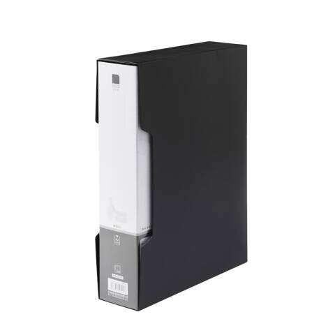 M&G/晨光 100页新锐派塑套资料册，ADM95101A 黑 ADM95101
