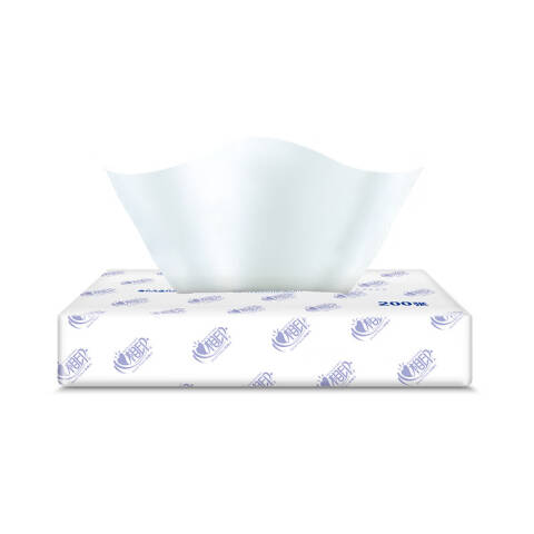 Mind Act Upon Mind/心相印 商务2层100抽塑包面巾纸 DT100透明款 72包/箱