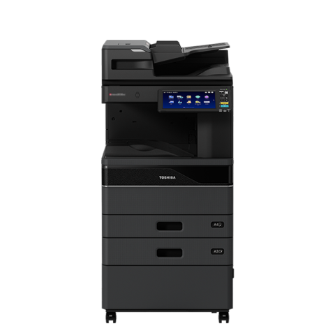 TOSHIBA/东芝 彩色复合机，FC-3025AC 自动输稿器+双纸盒+工作台 A3双面打印复印扫描