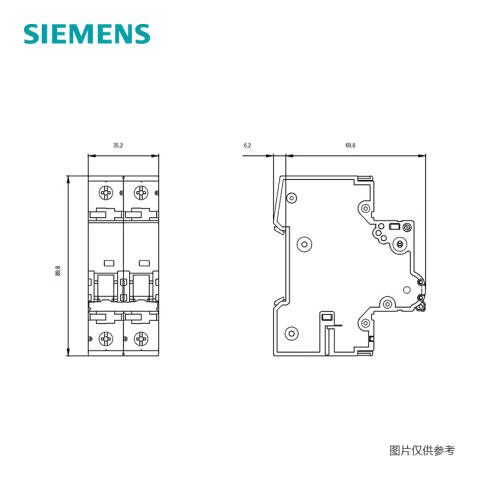 SIEMENS/西门子 5SY6 微型断路器 5SY6280-7CC