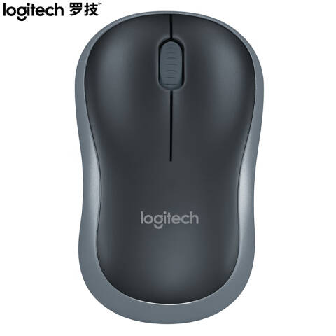 罗技Logitech 无线鼠标，M185 （灰色）
