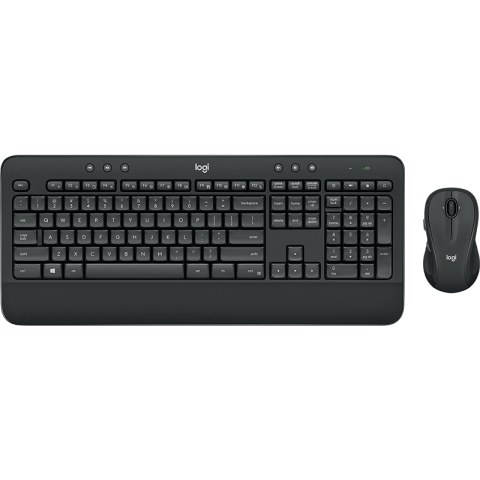 罗技Logitech 键鼠套装，MK545 无线键鼠套办公键鼠防泼溅设计