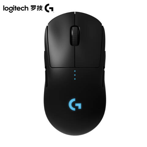 罗技Logitech 无线鼠标，PRO WIRELESS（狗屁王一代） 轻量化电竞鼠标黑