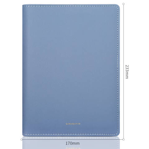 得力deli 22287万用手册-8.5in-210mm*145mm/100张(蓝)